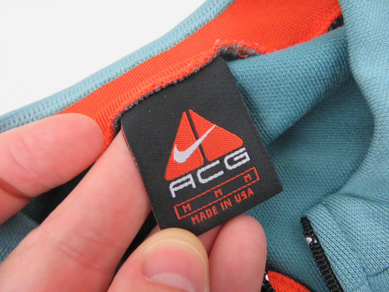 Vtg 90s Nike ACG Cycling Jersey Mens M USA Swoosh Dri-Fit Techwear Gorpcore Rare