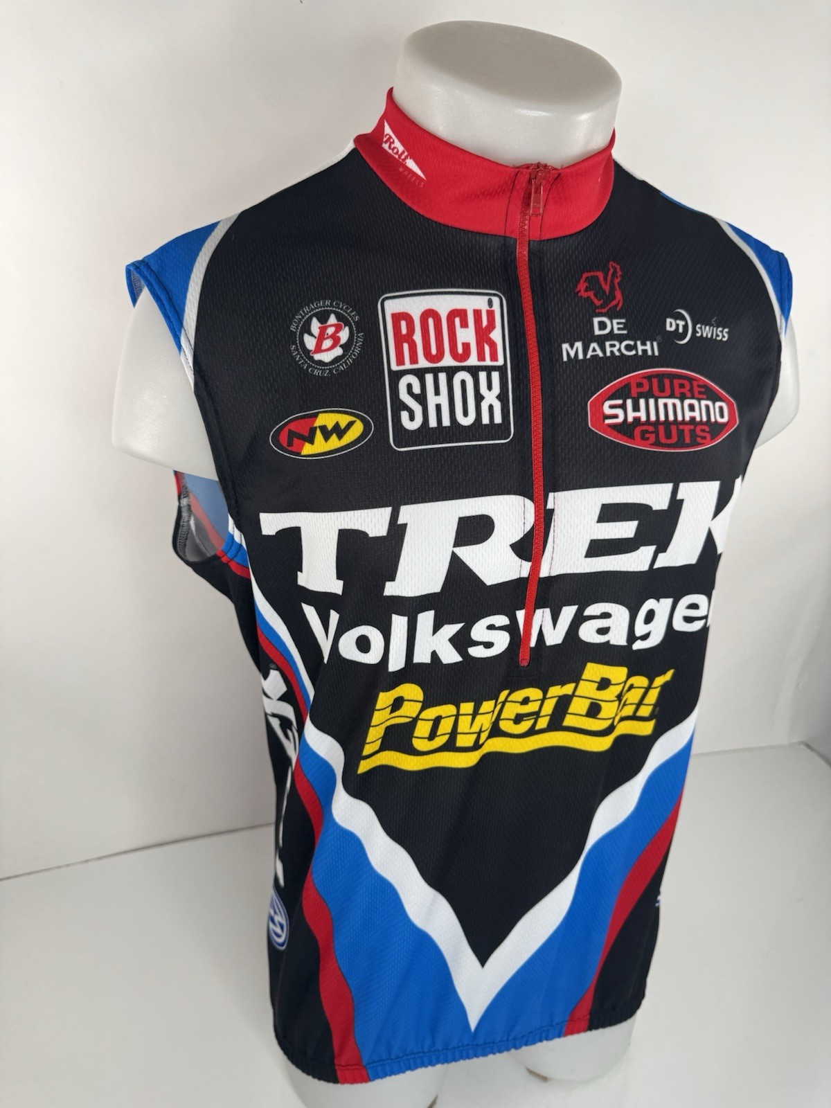 TREK – Shimano Rock Show Volkswagen DeMarchi Mens M / L Cycling Jersey – EXC