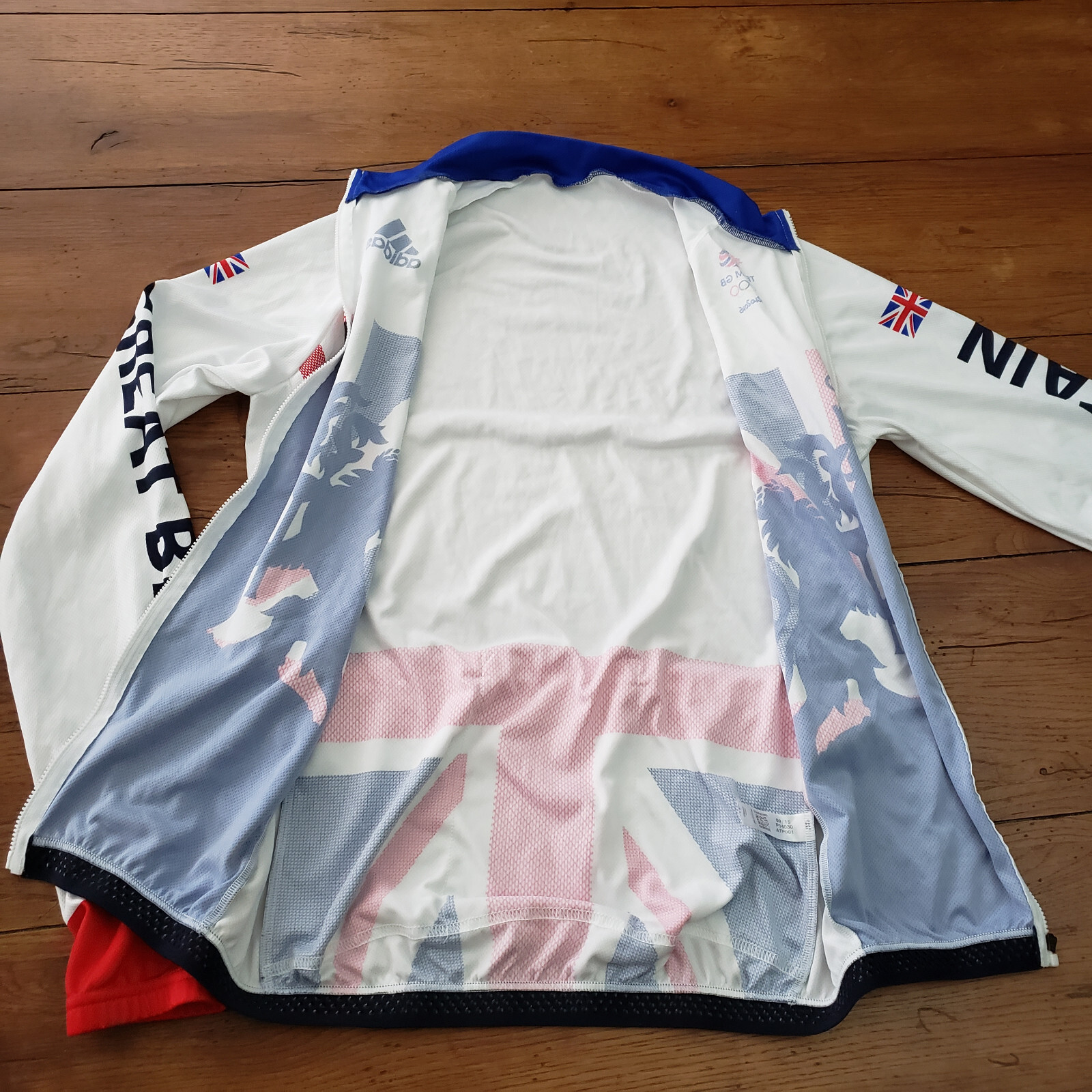 Adidas Cycling Jersey Mens M/L Beijing 2016 Oympics Team Great Britain GB UK LS