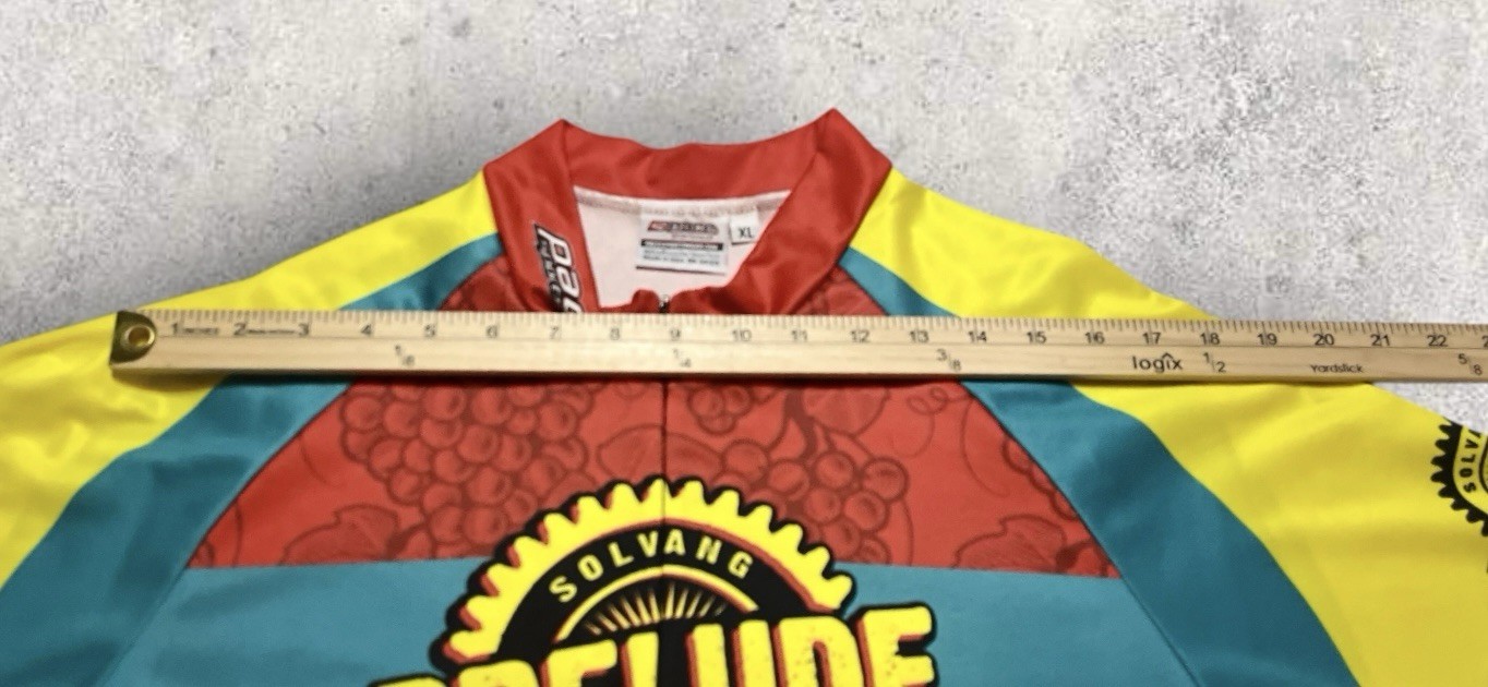 X Large Solvang Prelude 2013 Short Sleeve Cycling Bike Shirt Pace Sportswear