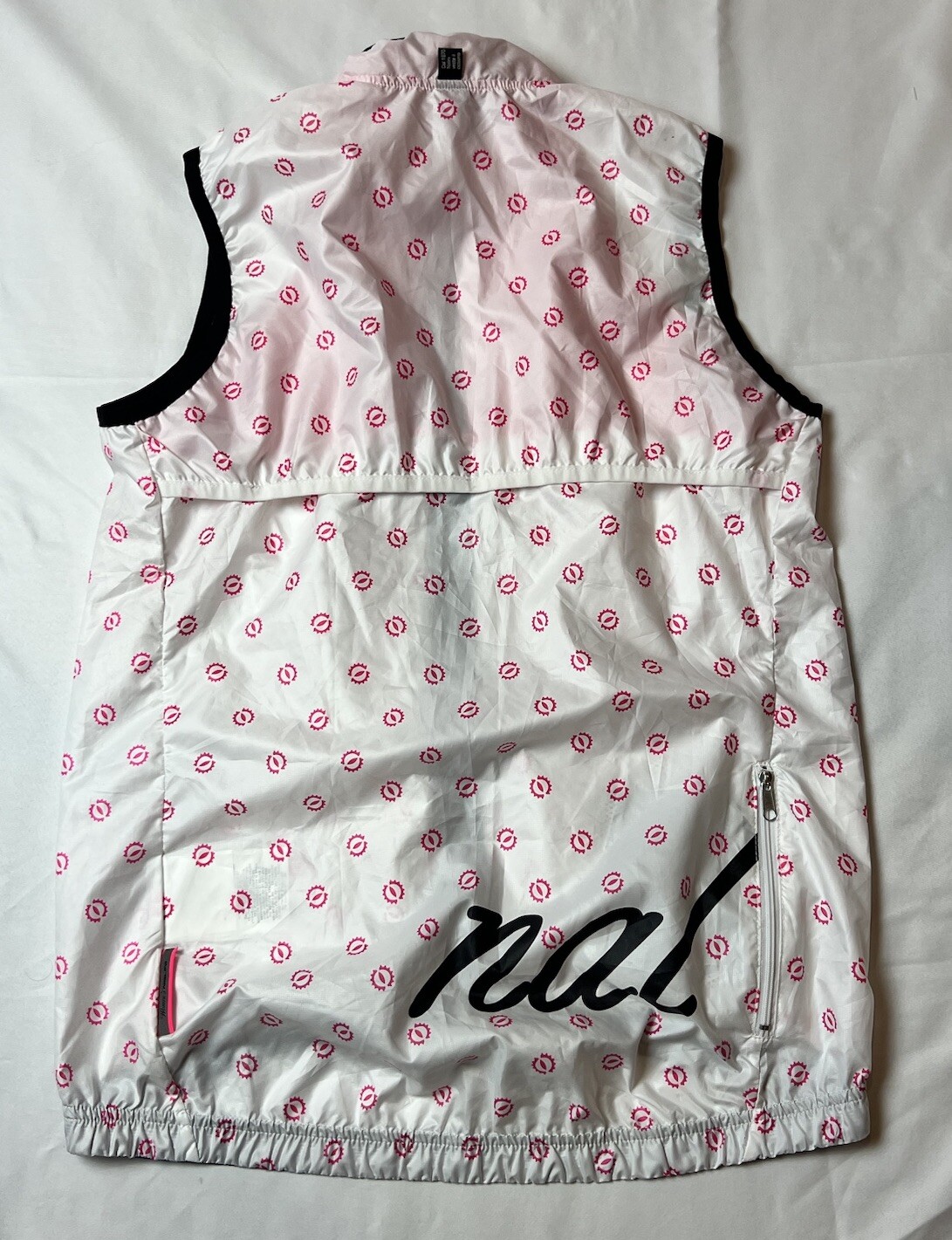 Nalini Cycling Full Zip Sleeveless Super Lightweight Wind Jersey Women’s Large
