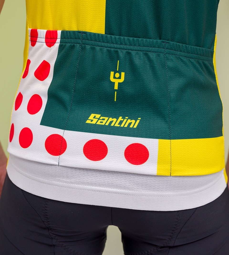 Maillot Jaune Mens Combination Leader Jersey by Santini