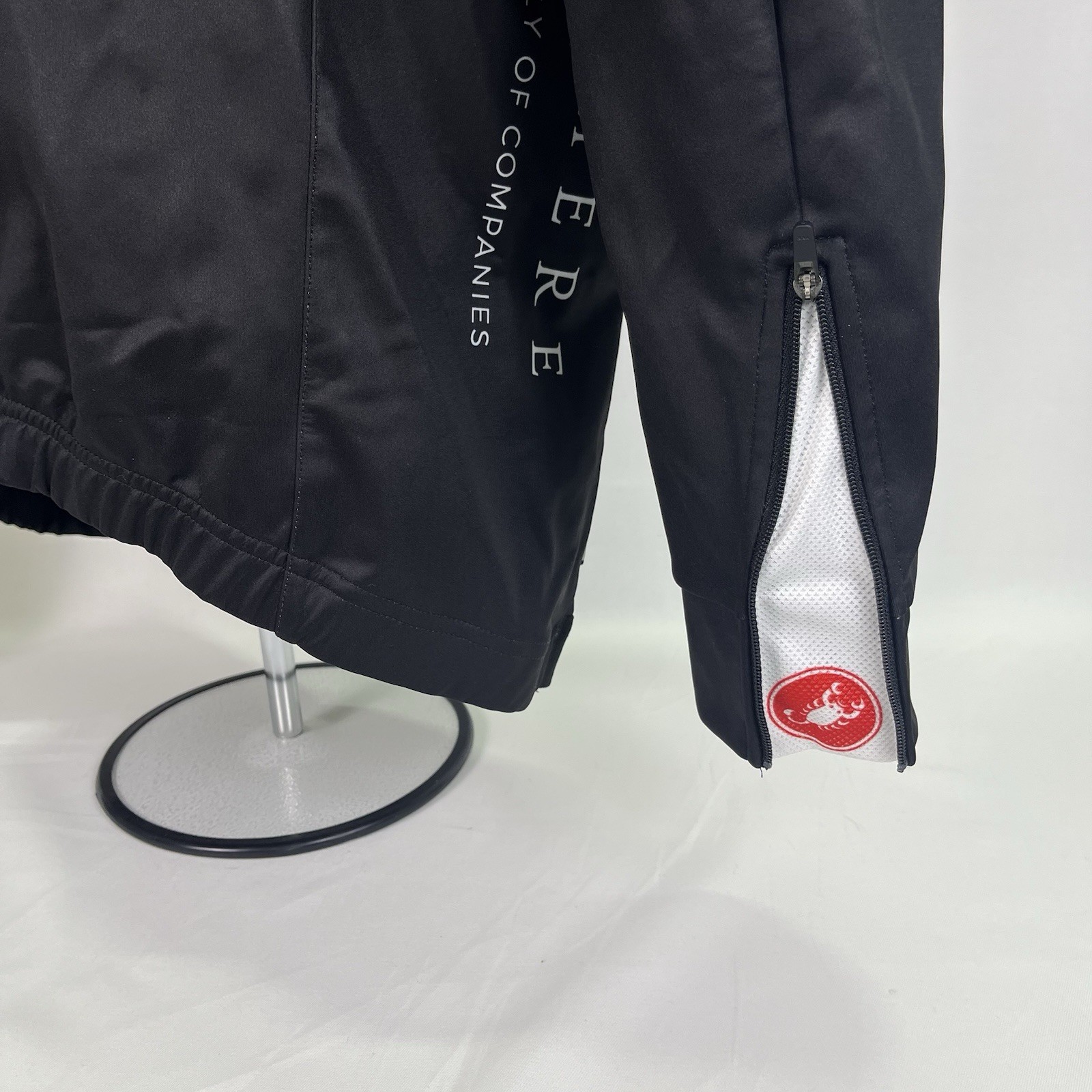 Castelli Men’s Long Sleeve Full Zip Cycling Jersey Black Sz 2X Large Jacket