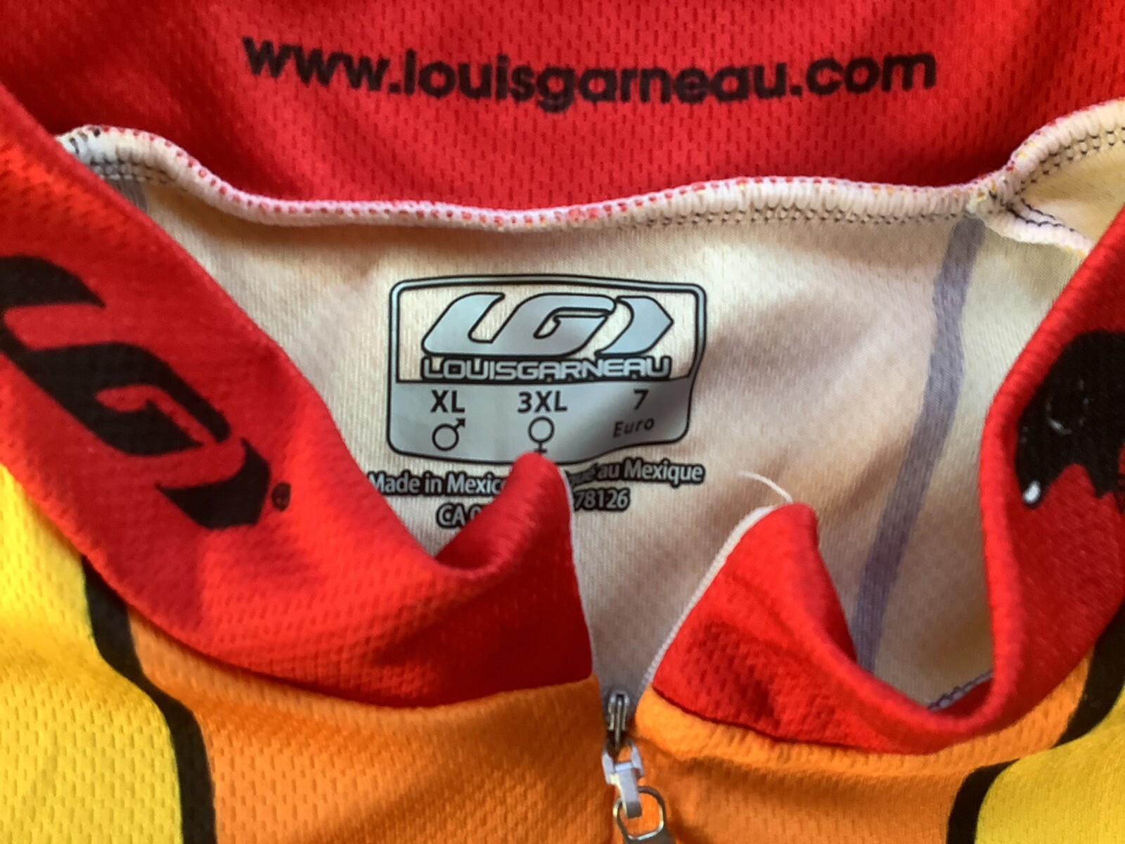 Louis Garneau The Black Dog Cycling Jersey Xl