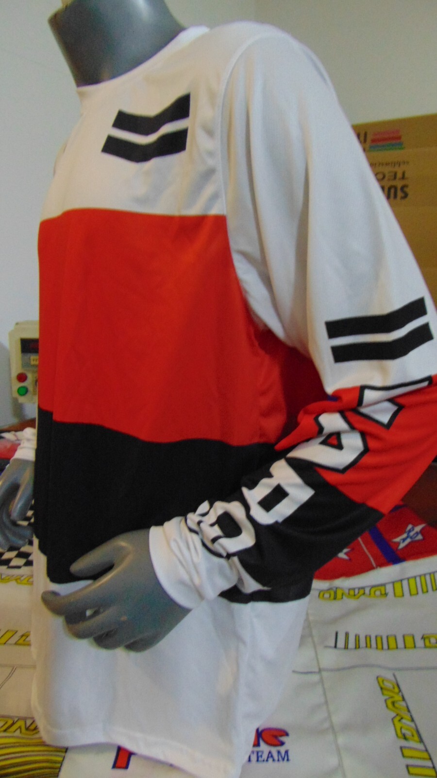 HARO OLD SCHOOL BIKE JERSEY CLASSIC BMX JERSEY RACE BIKE SHIRT BMX RED BLACK XL