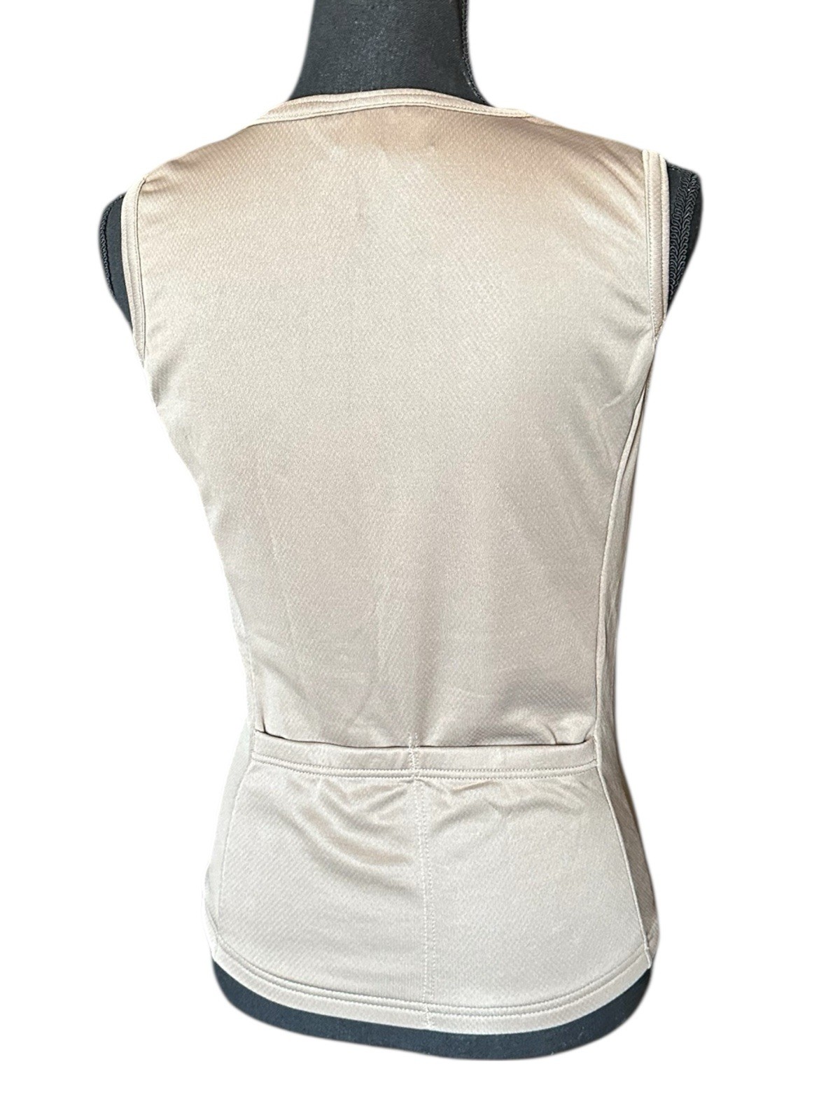 Vintage REI Sleeveless Cycling Jersey Women’s Small NOS USA Camel Green
