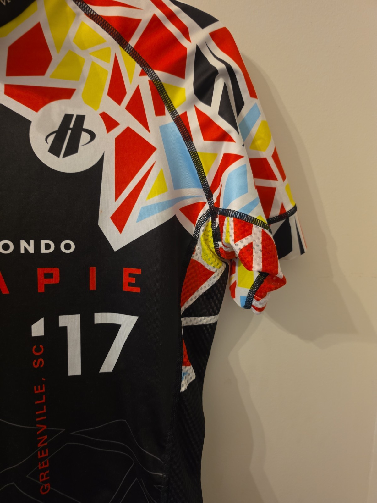 Hincapie Full Zip Short Sleeve Cycling Shirt Size Medium
