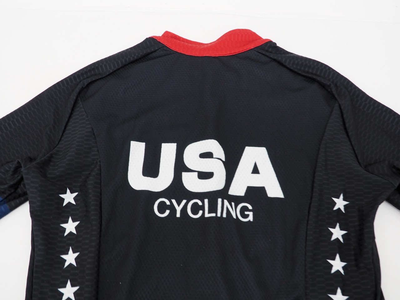 New! Cuore Men’s Silver Cycling SS Race Jersey XXL USA Cycling Custom