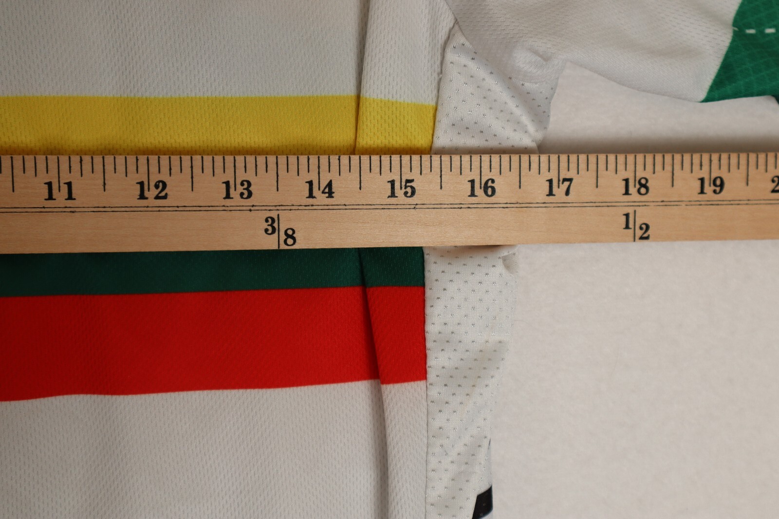 Castelli Men’s Size Large Multi Color Cycling Jersey Full Zip w/ Pockets Flaws