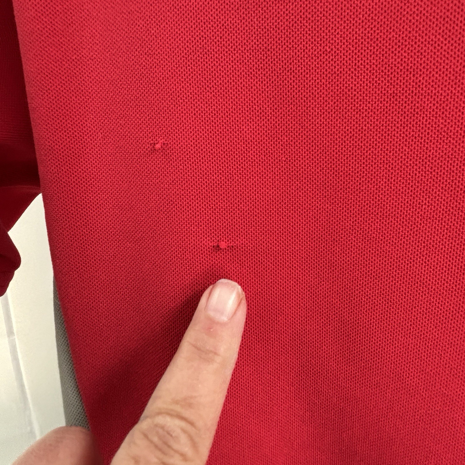 Vintage Patagonia Cycling Jersey Mens M 1/2 Zip Shirt Lightweight Red Made USA
