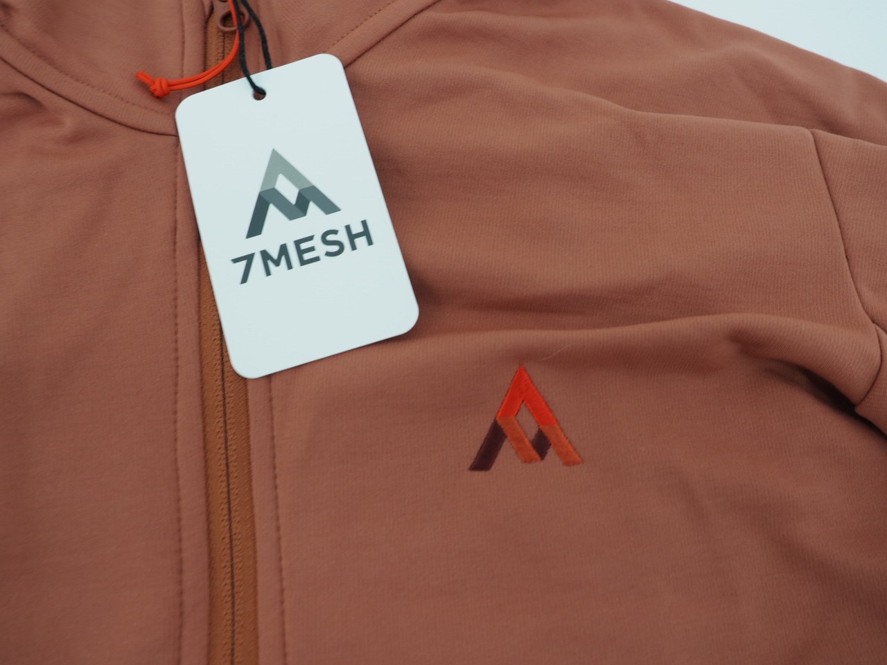 7mesh Men’s Callaghan Merino Cycling Long Sleeve Jersey Size Medium Copper