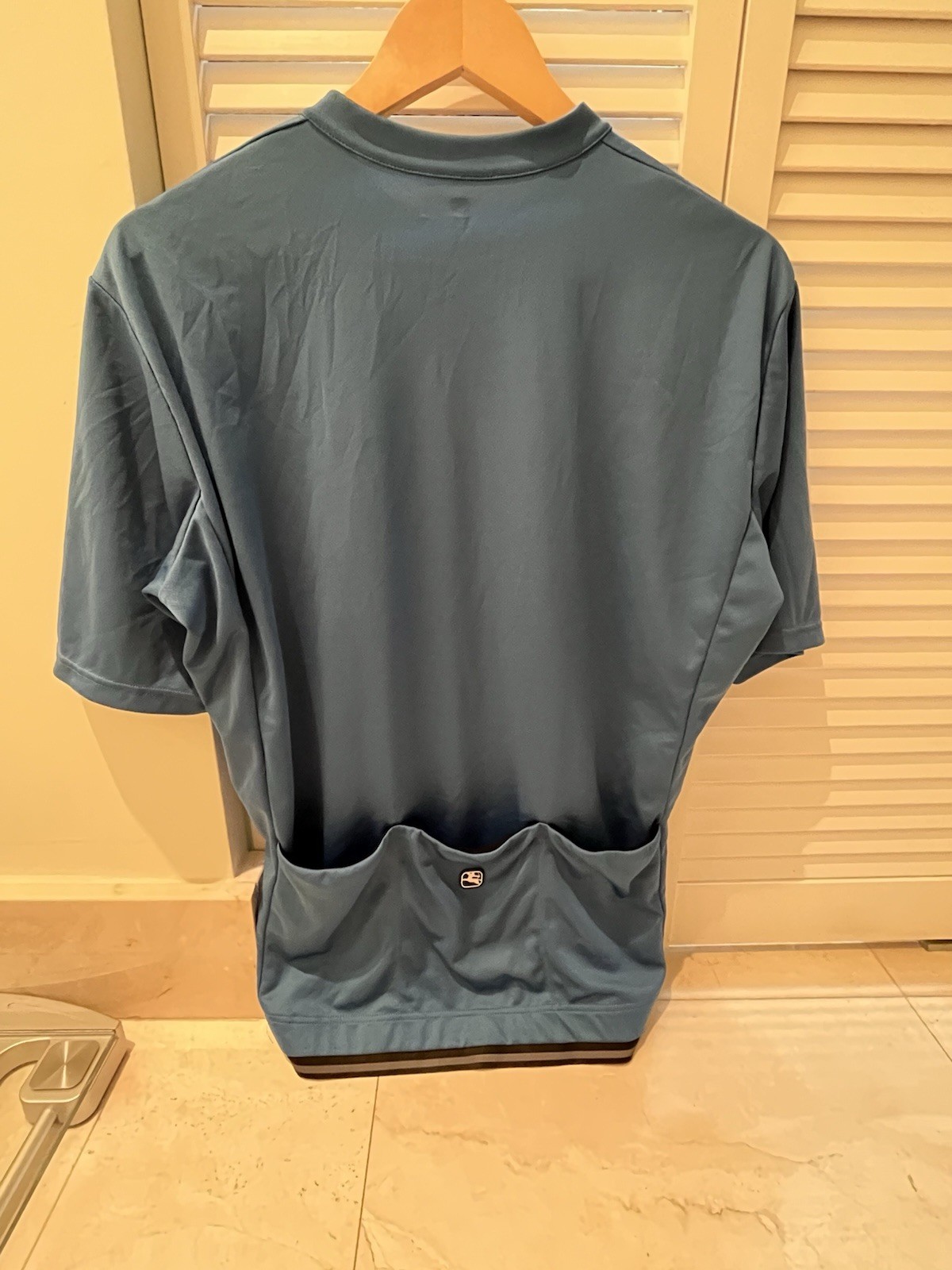 Giordana SilverLine Cycling Jersey Adult 2XL, Blue Lightweight Full Zip Stretch