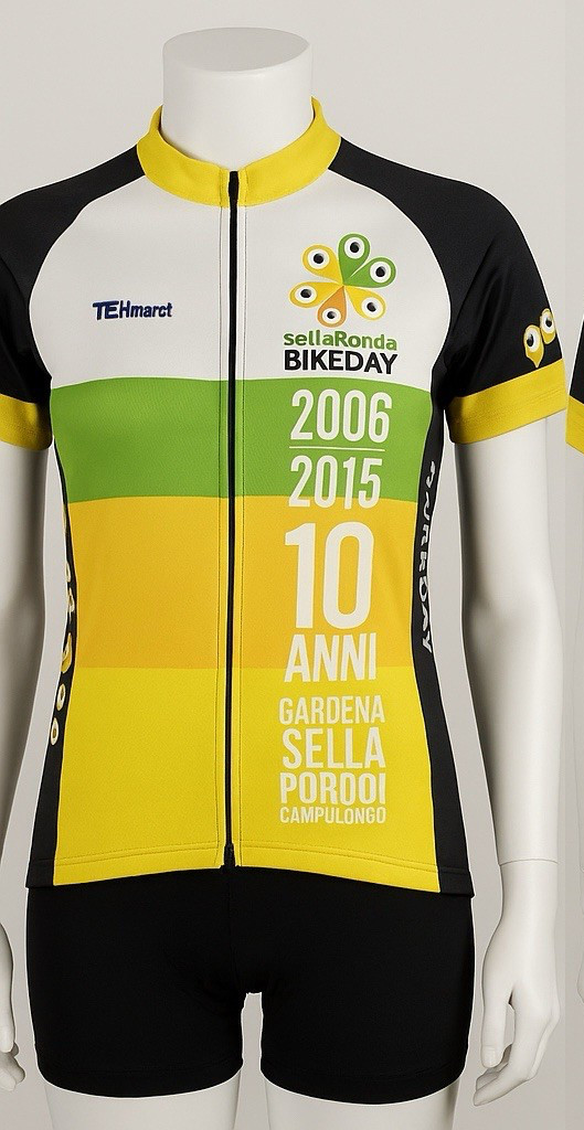 Sellaronda BIKEDAY Women’s Cycling Jersey XXS 10 Anniversary Dolomities Italy