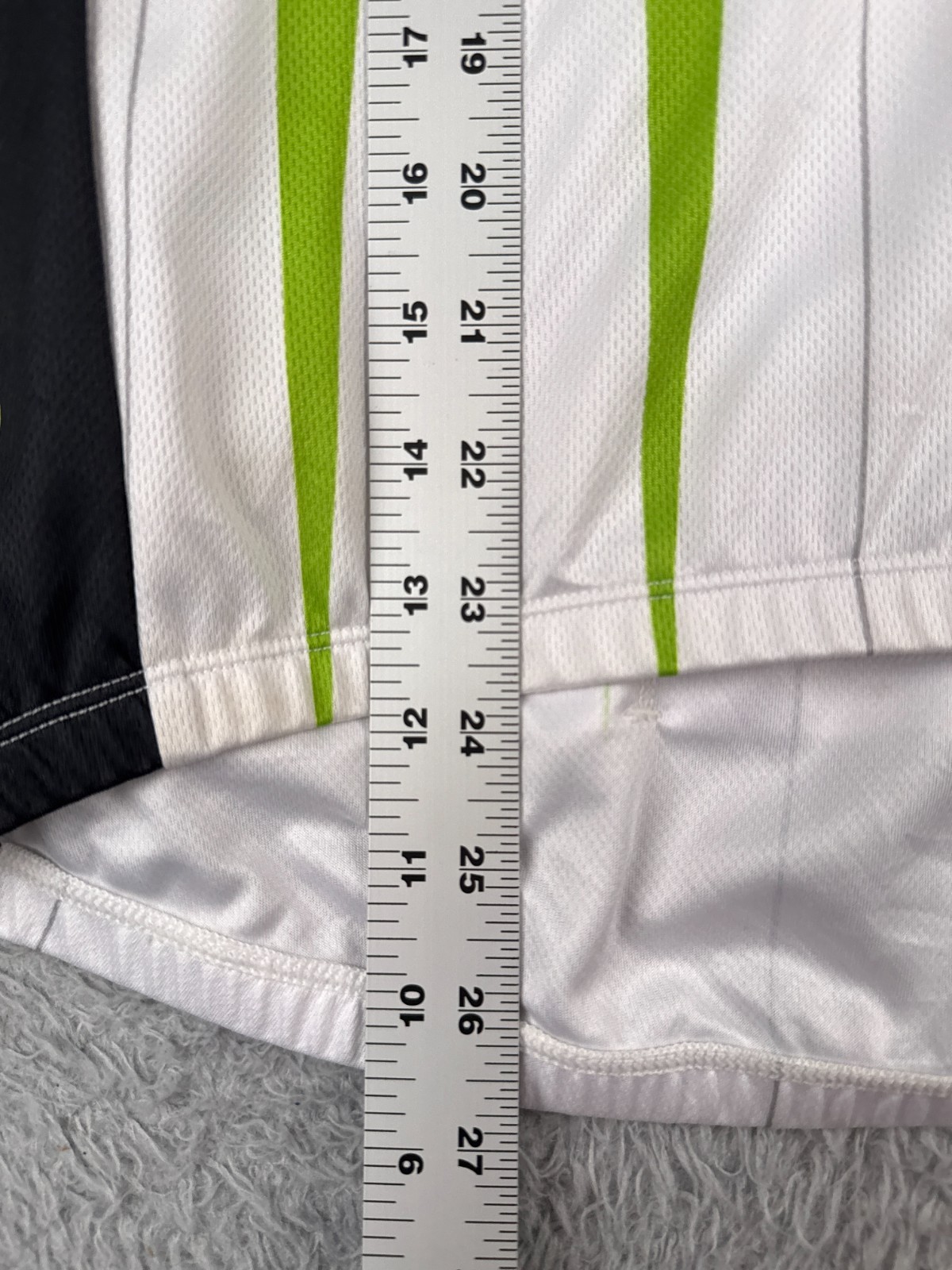 Pearl Izumi Cycling Jersey Adult Medium Green White USA Pro Challenge 1/2 Zip