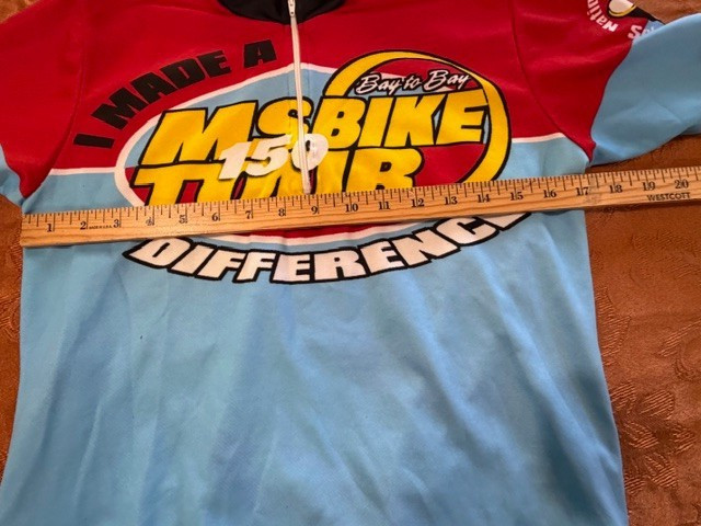 VTG Cycling Jersey (set of 2) MED MS Bike Tour made in USA