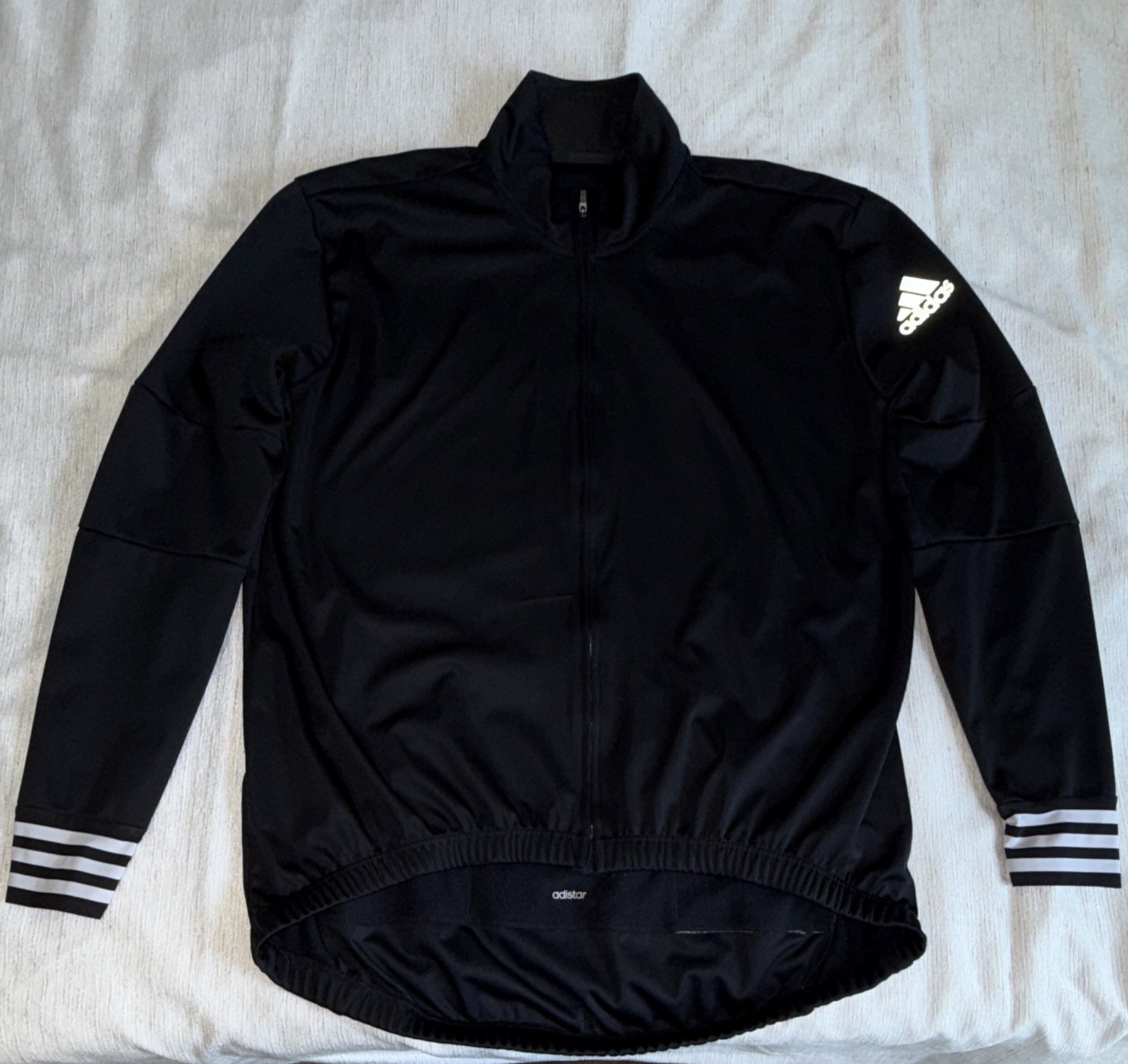 adidas Men’s Back lens pocket photography jacket XL Stand-Up Collar