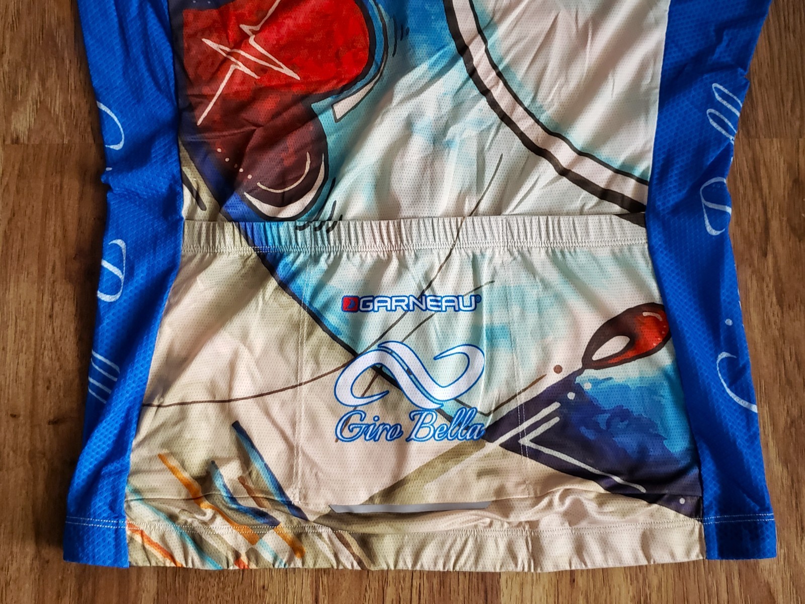 NEW Louis Garneau Giro Bella Women Bike Cycling Jersey – L Large – Short Sleeve