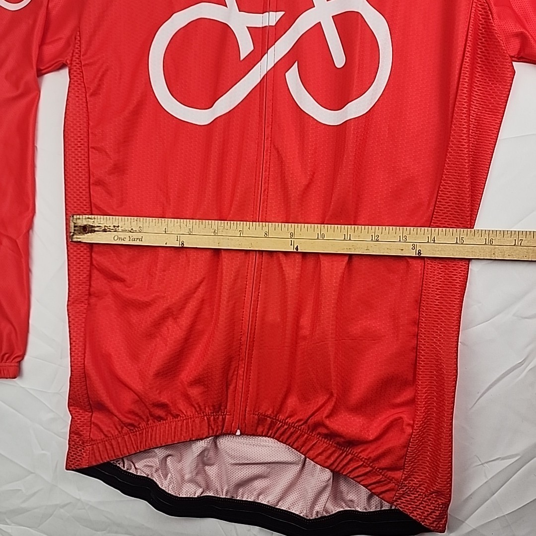 Cycle-Run, Long sleeve cycling jersey. XXXL, Rear waist pockets, NEW with tags