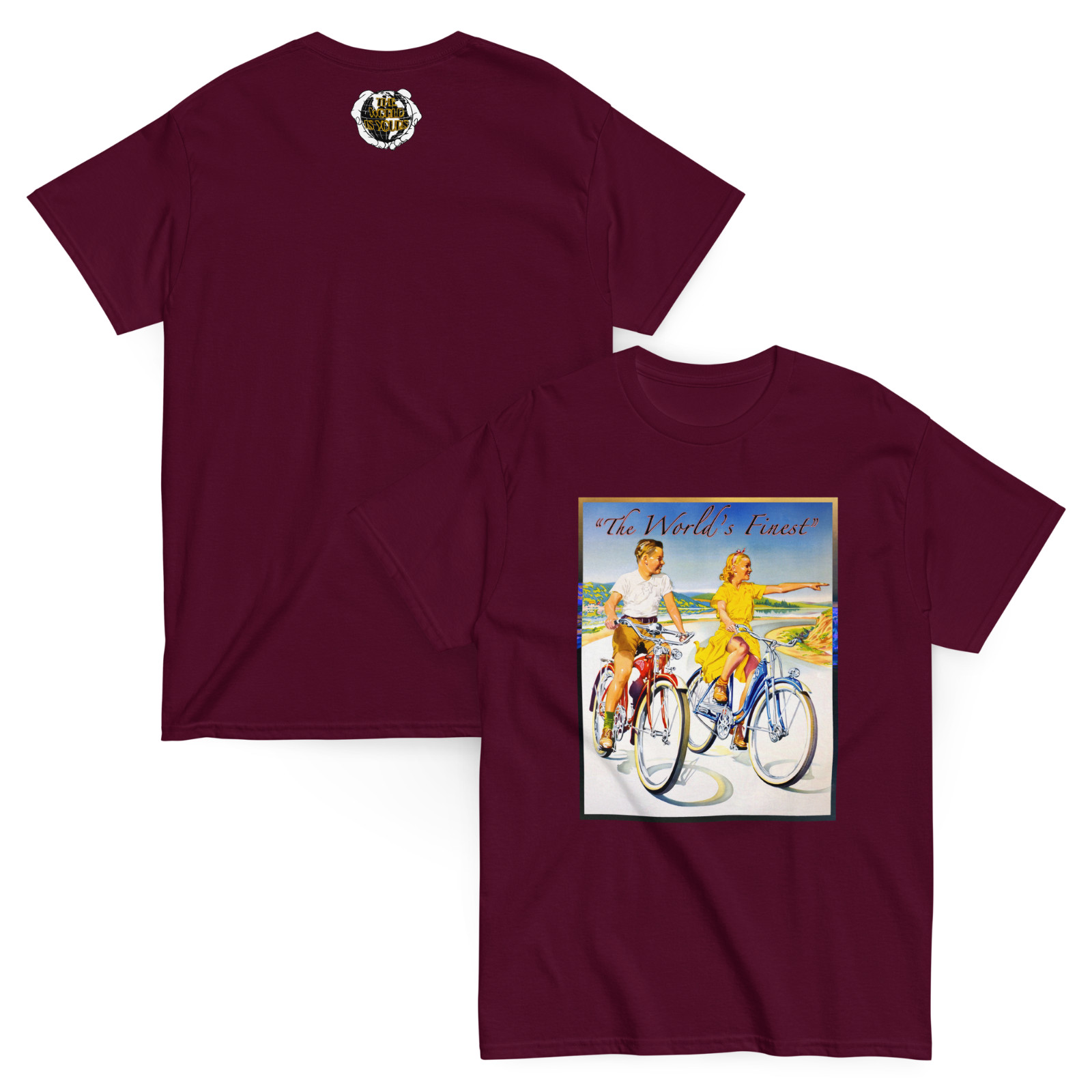 AS&CO “The World’s Finest” t-shirt (S-5XL) – Schwinn, prewar, 1941, Autocycle