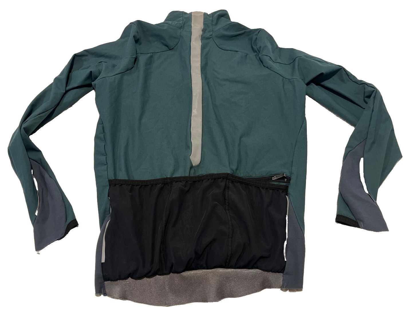 Q36.5 Men’s Green Long Sleeve Cycling Jersey Size S Cruise Equipment