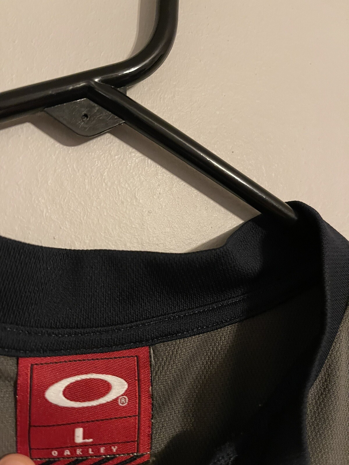 Vintage Oakley Tactical Field Gear Scatter Logo Cycling Jersey – Men’s Large L