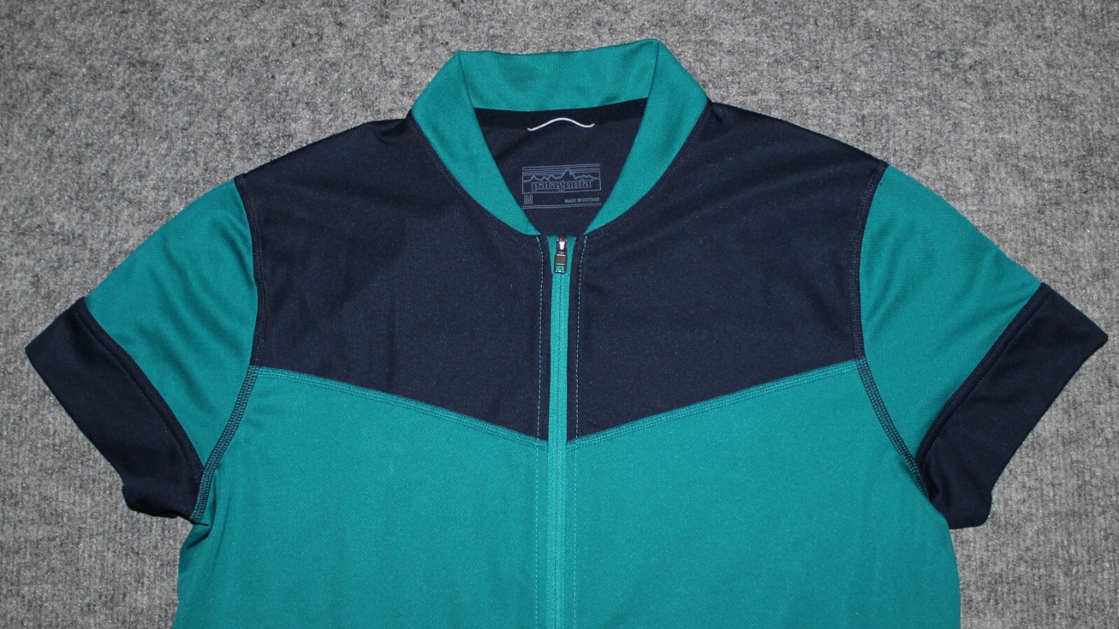 PATAGONIA WOMEN’S CRANK CRAFT FULL ZIP 24370 Road MTB Mountain Bike sz M Jersey