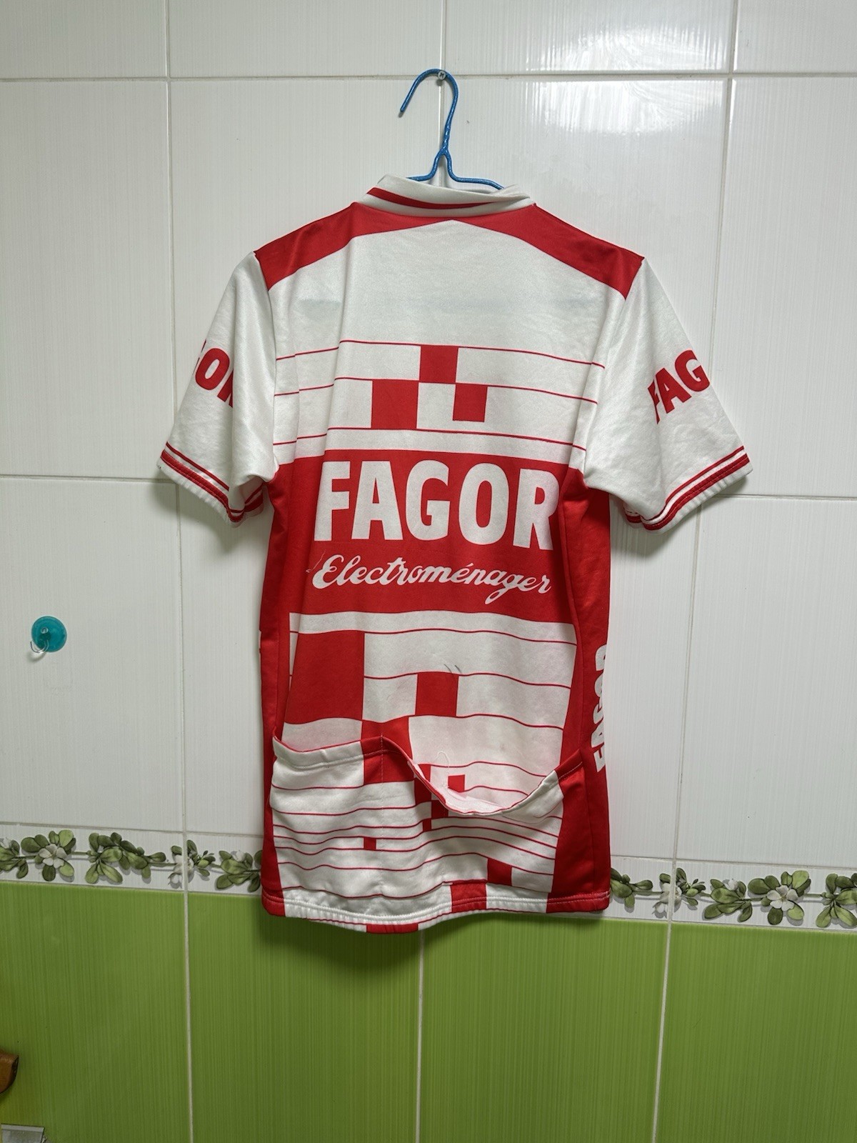 Vintage FAGOR ELECTROMENAGER 1985/1986 cycling jersey size 6