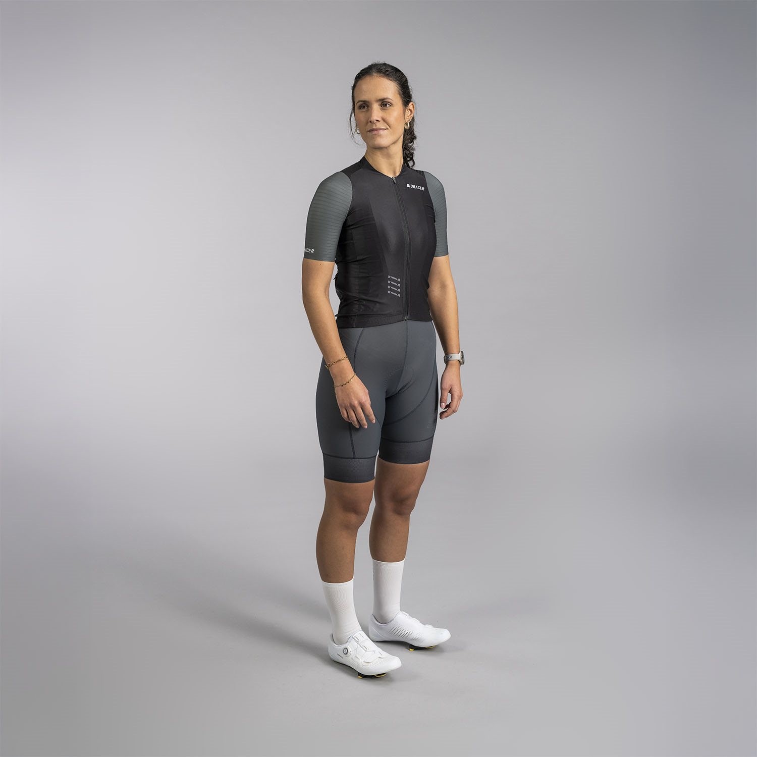 BIORACER icon women’s Wieler’s shirt black-anthracite mat L single unit