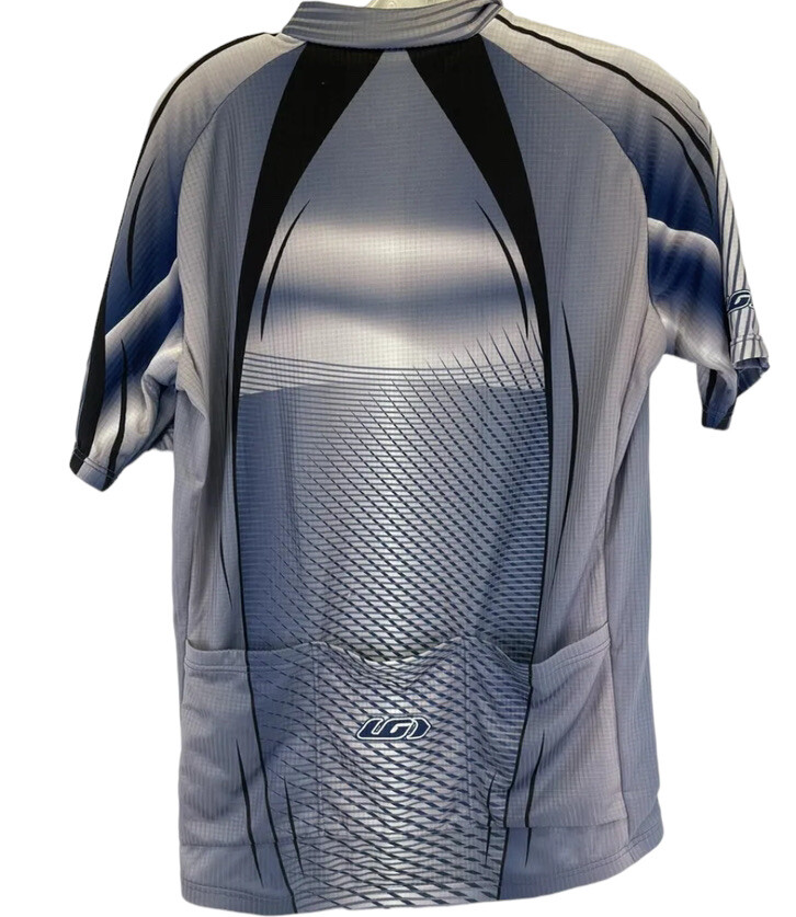 Louis Garneau Sz Large Multicolored 1/4 zip Cycling Jersey (Y2) NW/OTs