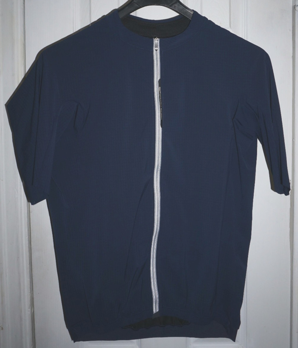 Q36.5 Cycling Jersey Blue Aero Race Fit Full Zip Short Sleeve Men’s XXL