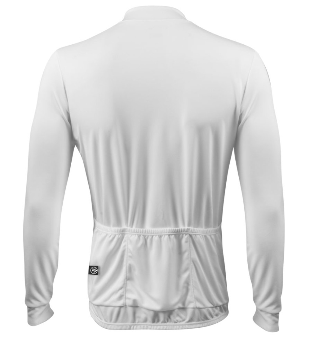 Solid Color Cycling Jersey | Long Sleeve | Lightweight | Made in the USA