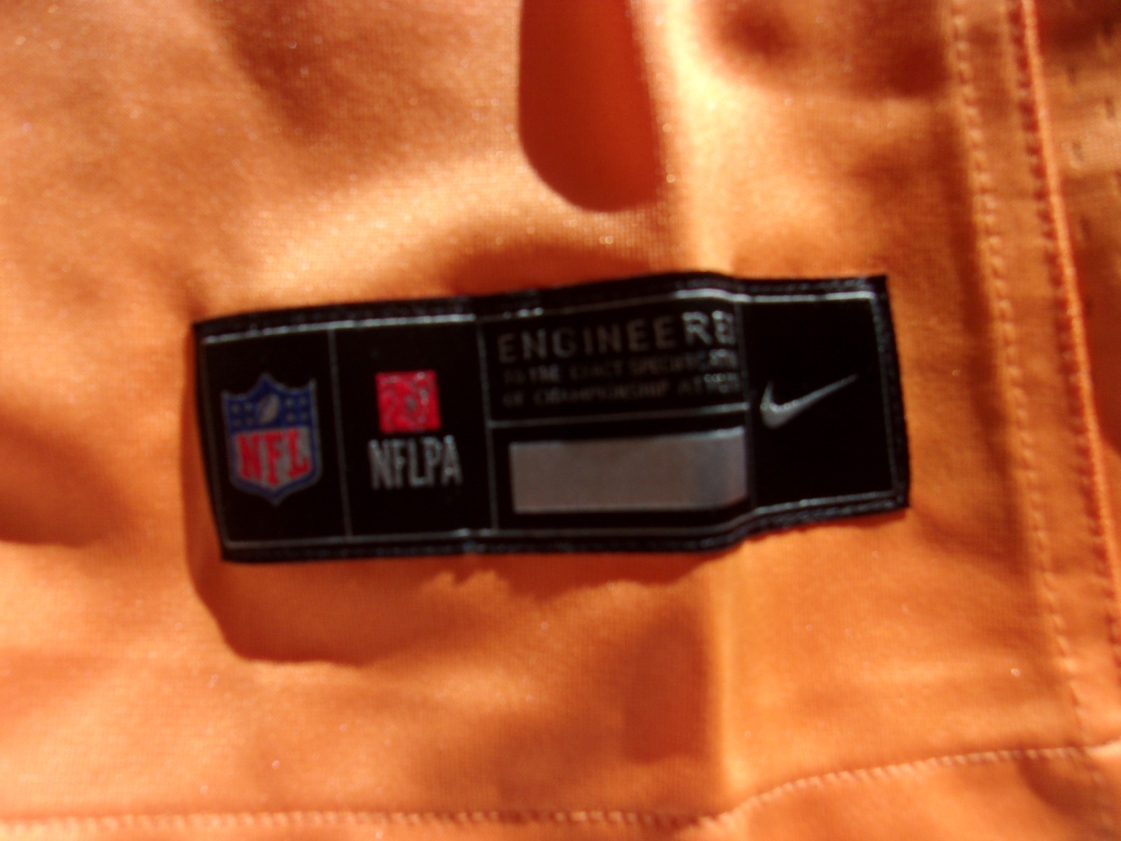 NWT Nike women’s size S, M, L football jersey, Tampa Bay, #45, orange, $130