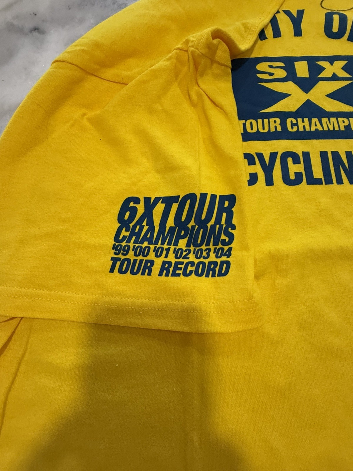NWT USPS Pro Cycling 6 Time Champions 1999-2004 Shirt Lance Armstrong Autograph