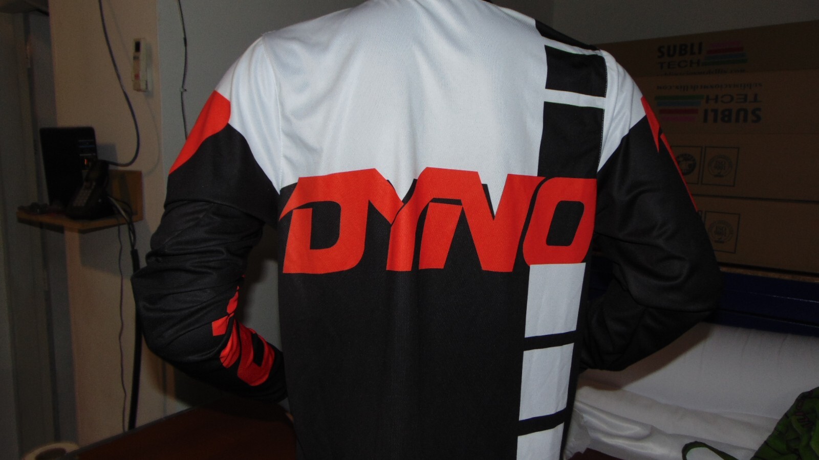 DYNO BIKE JERSEY CLASSIC DESIGN BMX JERSEY RACE BIKE SHIRT 80’S DESIGN BLACK M