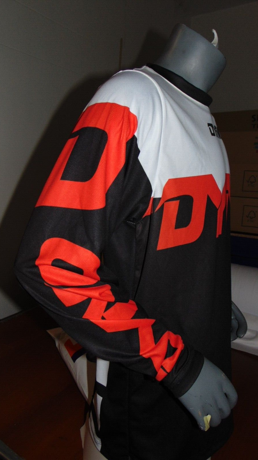 DYNO BIKE JERSEY CLASSIC DESIGN BMX JERSEY RACE BIKE SHIRT 80’S DESIGN BLACK M