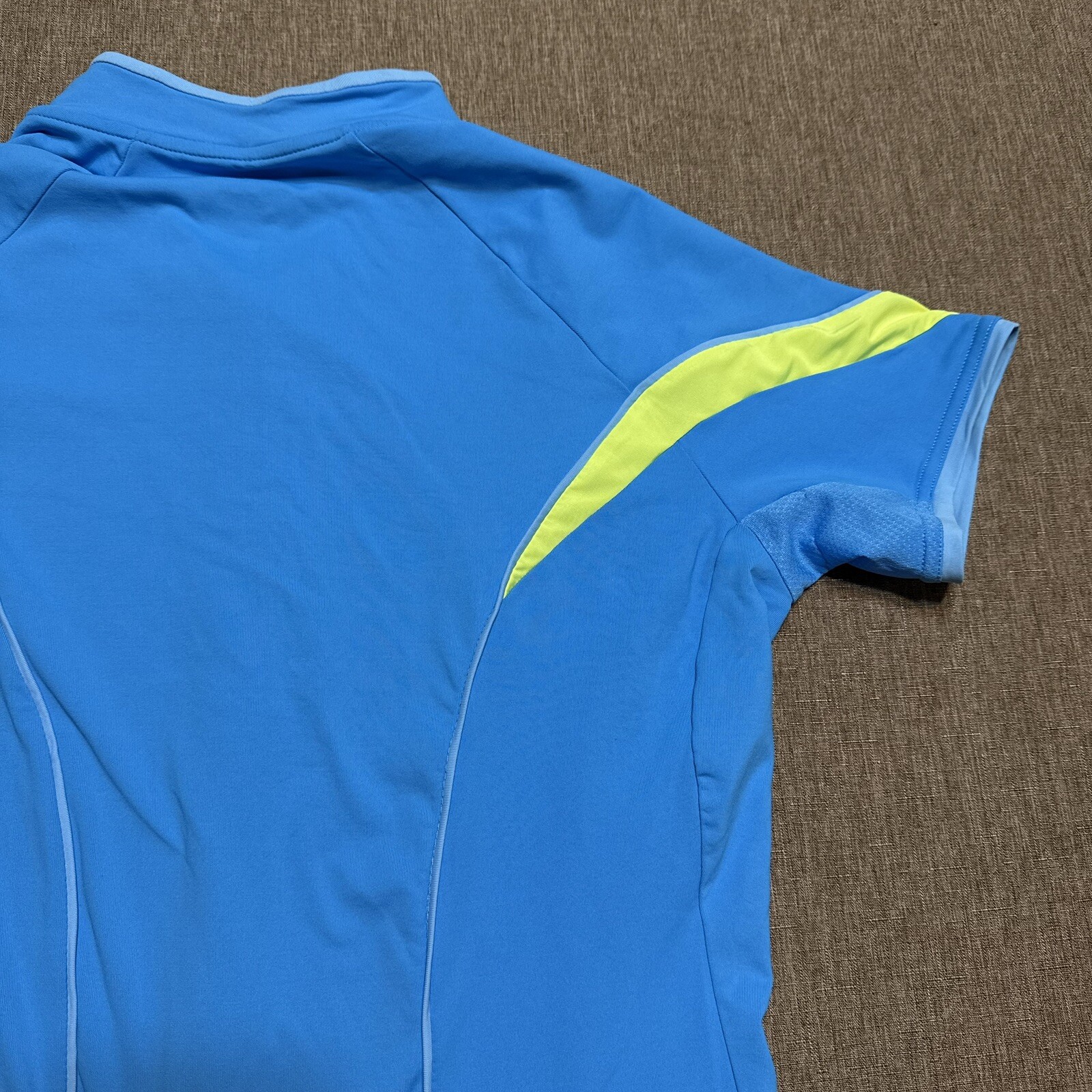 Gore Bike Wear Cycling Jersey Mens Medium Blue Full Zip Lightweight