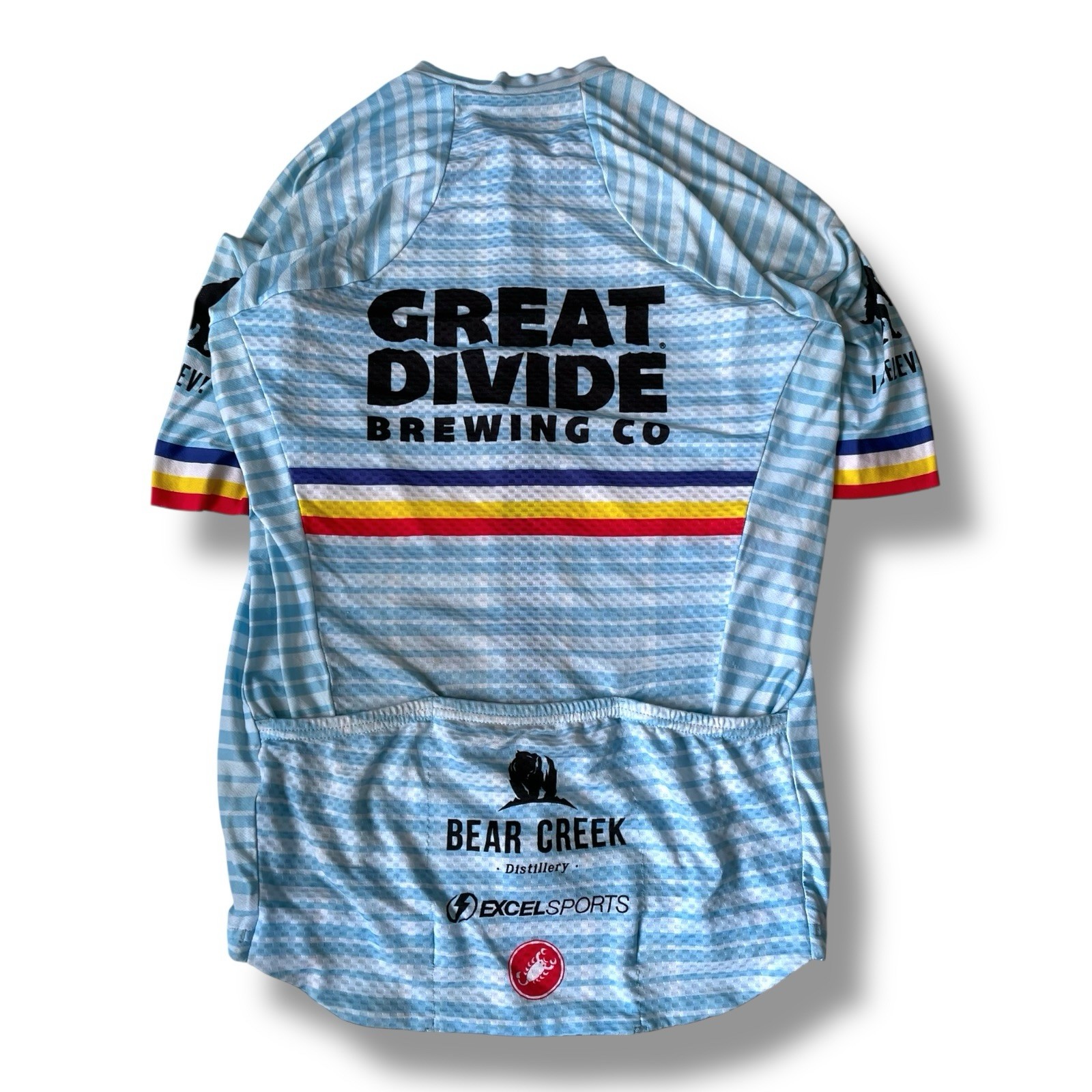Great Divide Brewing Pro Team Castelli Aero Race 6.0 Cycling Jersey Size Small