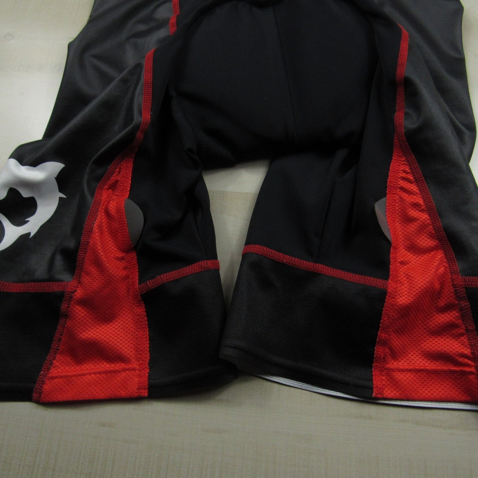 Hincapie Cycling Bib Mens Medium Black White Texas Tech Bib Padding Tights