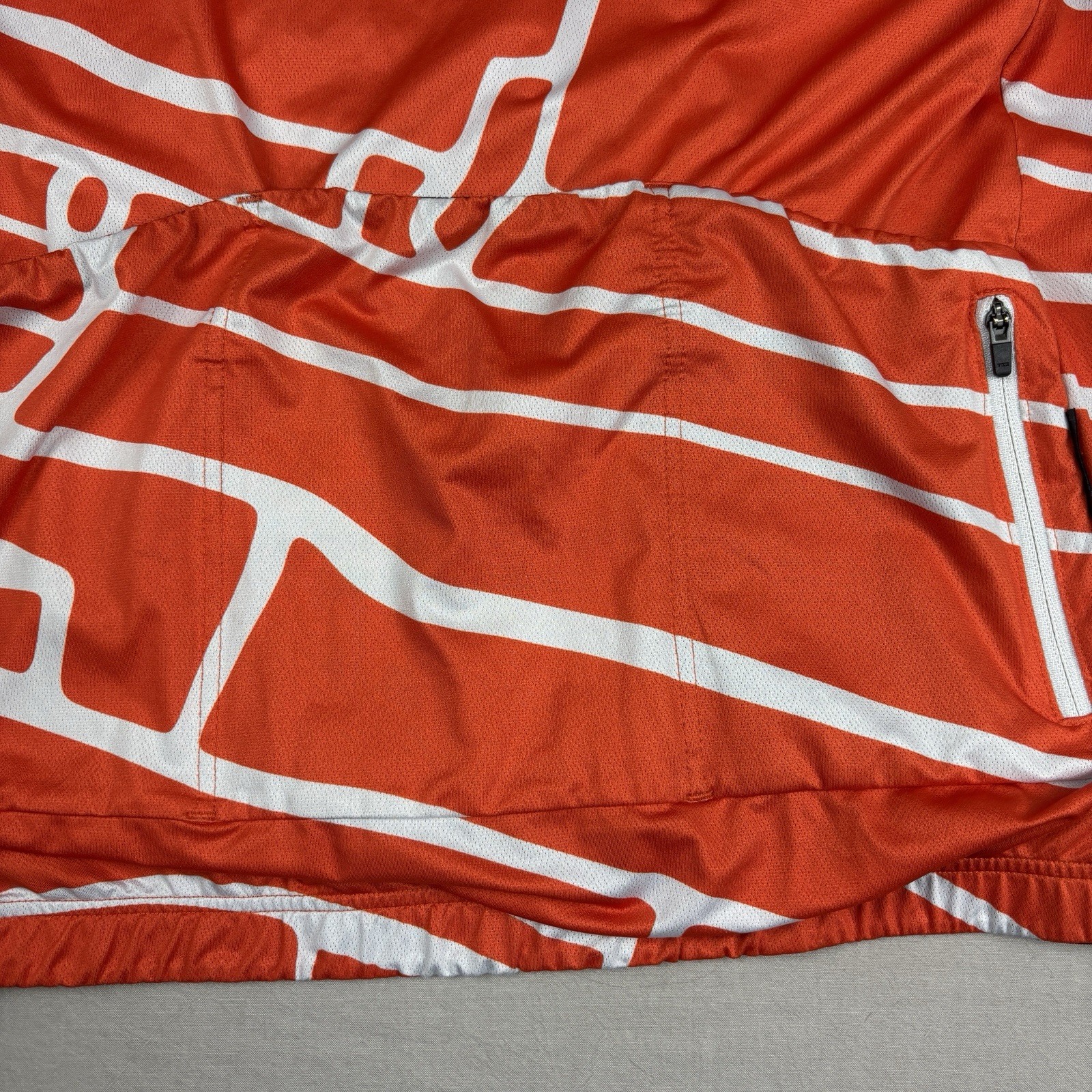 Velocio Mens Block Print Special Edition YKK Camlock Cycling Jersey Size L