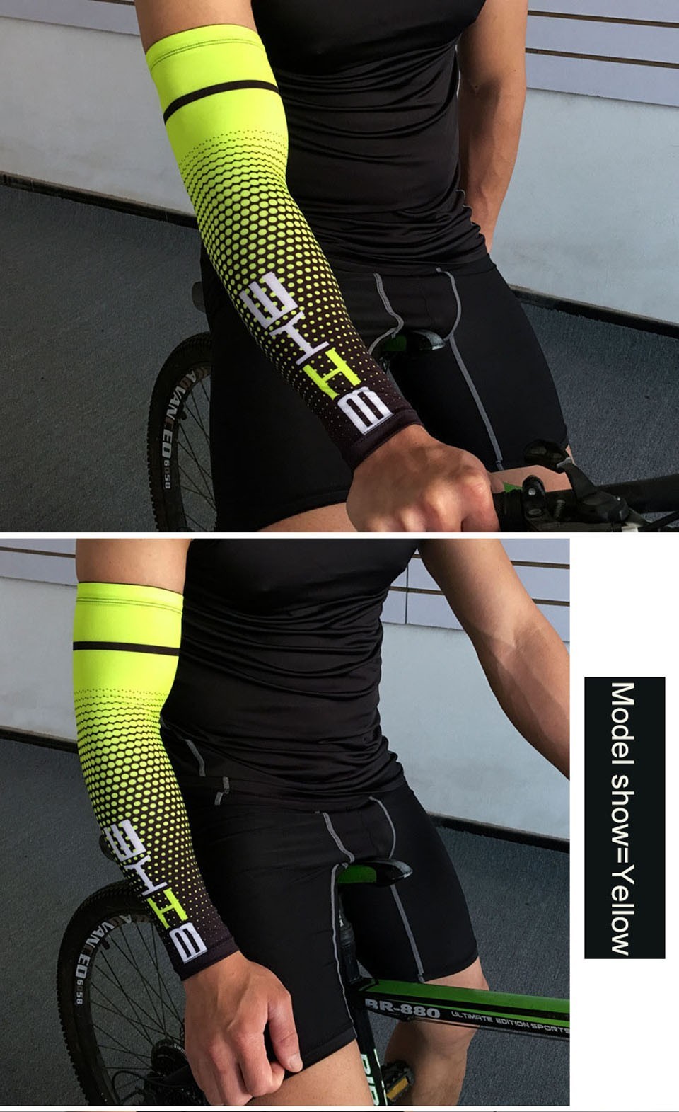 Men’s And Women’s Breathable Outdoor Cycling Basketball Arm Guards