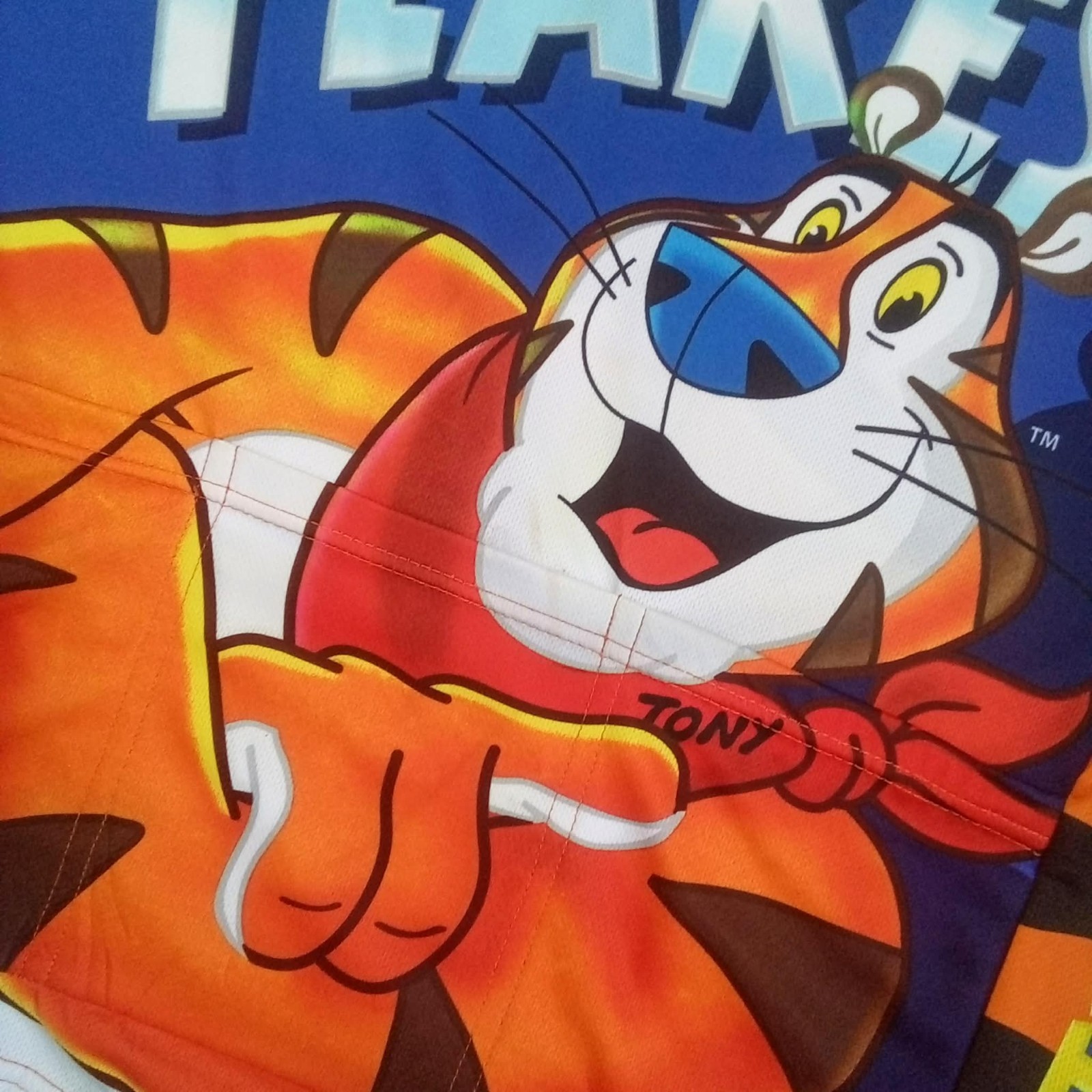 RARE VTG 2006 Kellogg’s Frosted Flakes Tony the Tiger Cycling Jersey — Size XL