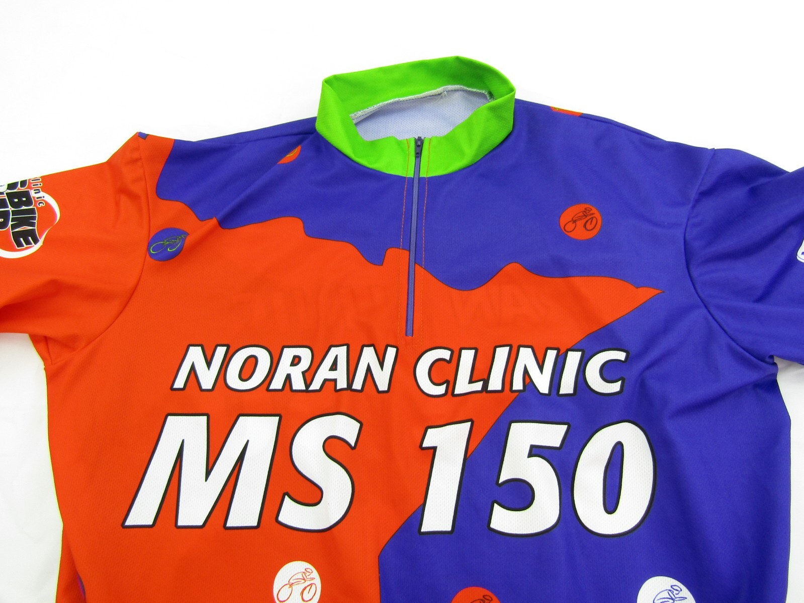 Noran Clinic Vomax Bicycling Jersey Men Size Medium? Multicolor Minnesota Clinic