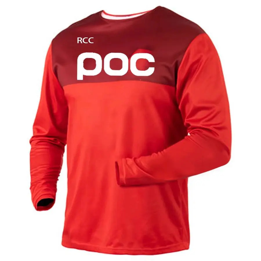 2026 Men’s Long Sleeve T-shirt Mountain Bike Off-Road Motorcycle Cycling Jersey
