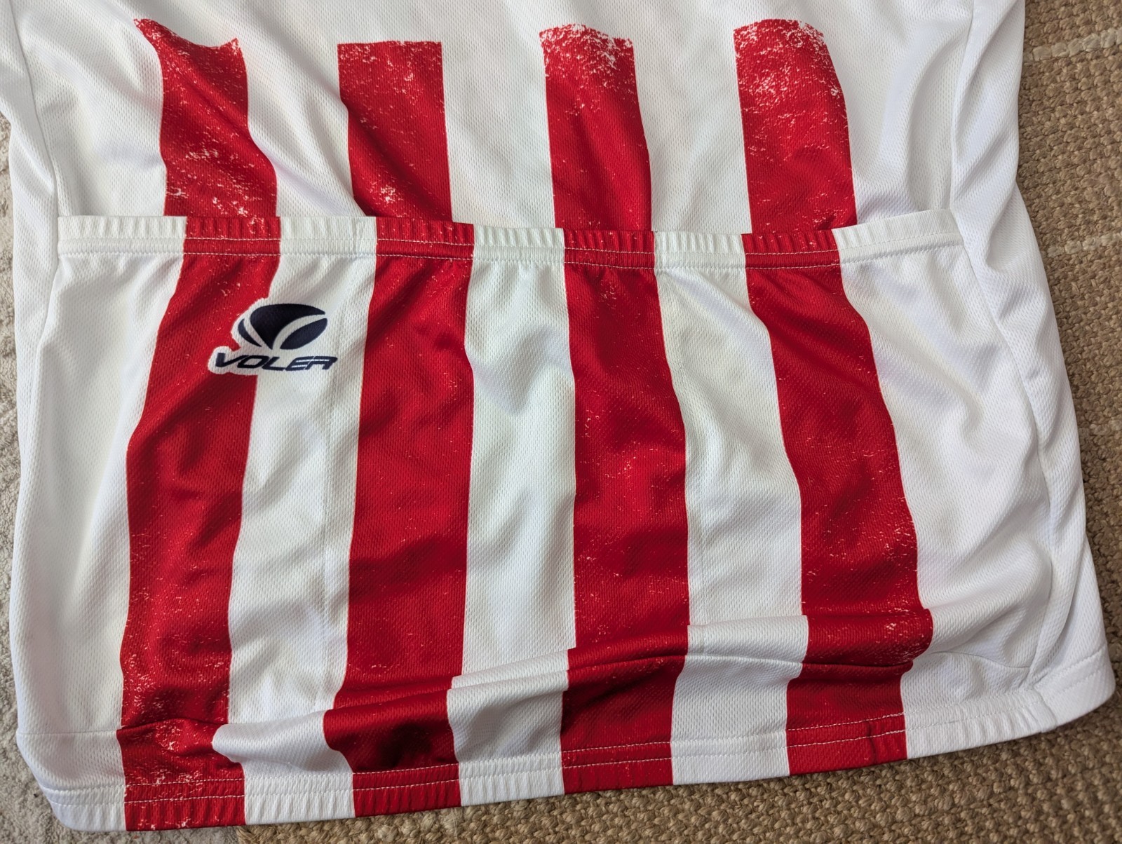 Voler Men’s Cycling Jersey 2XL Red White Blue Flag Print USA Let Freedom Ride