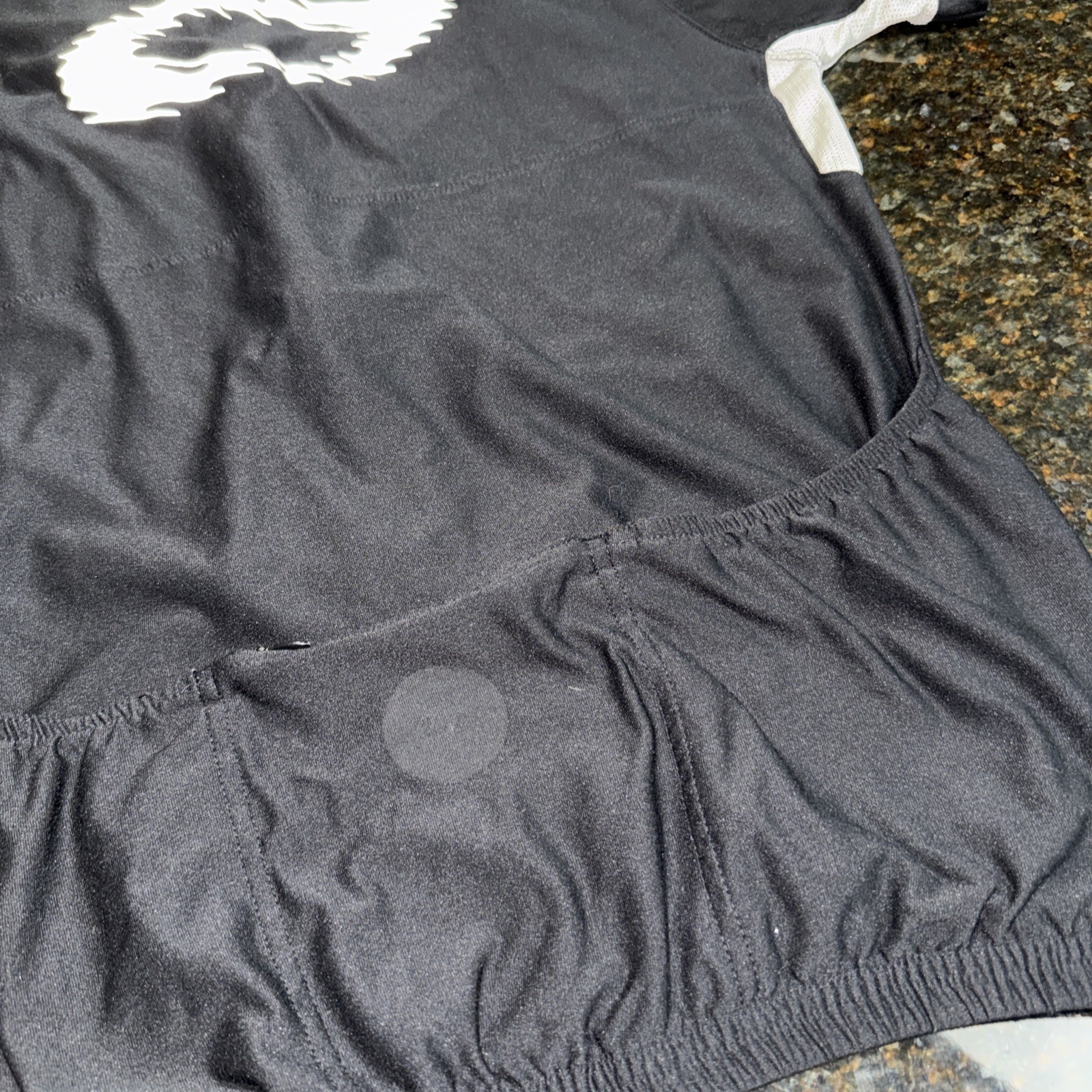Vintage Oakley Software Cycling Jersey Mens Medium Black Half Zip Bike Shirt