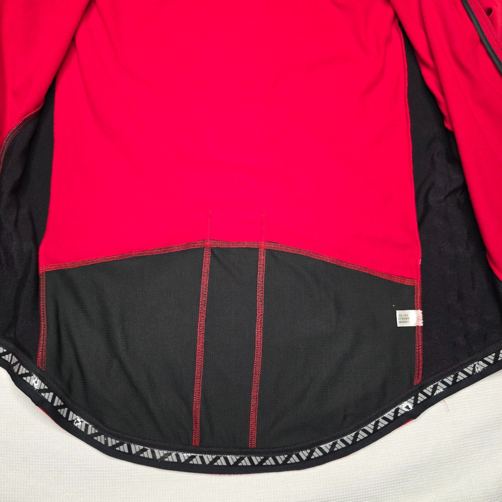 Adidas adiStar Men’s Cycling Jersey LS XL Red Black ClimaWarm