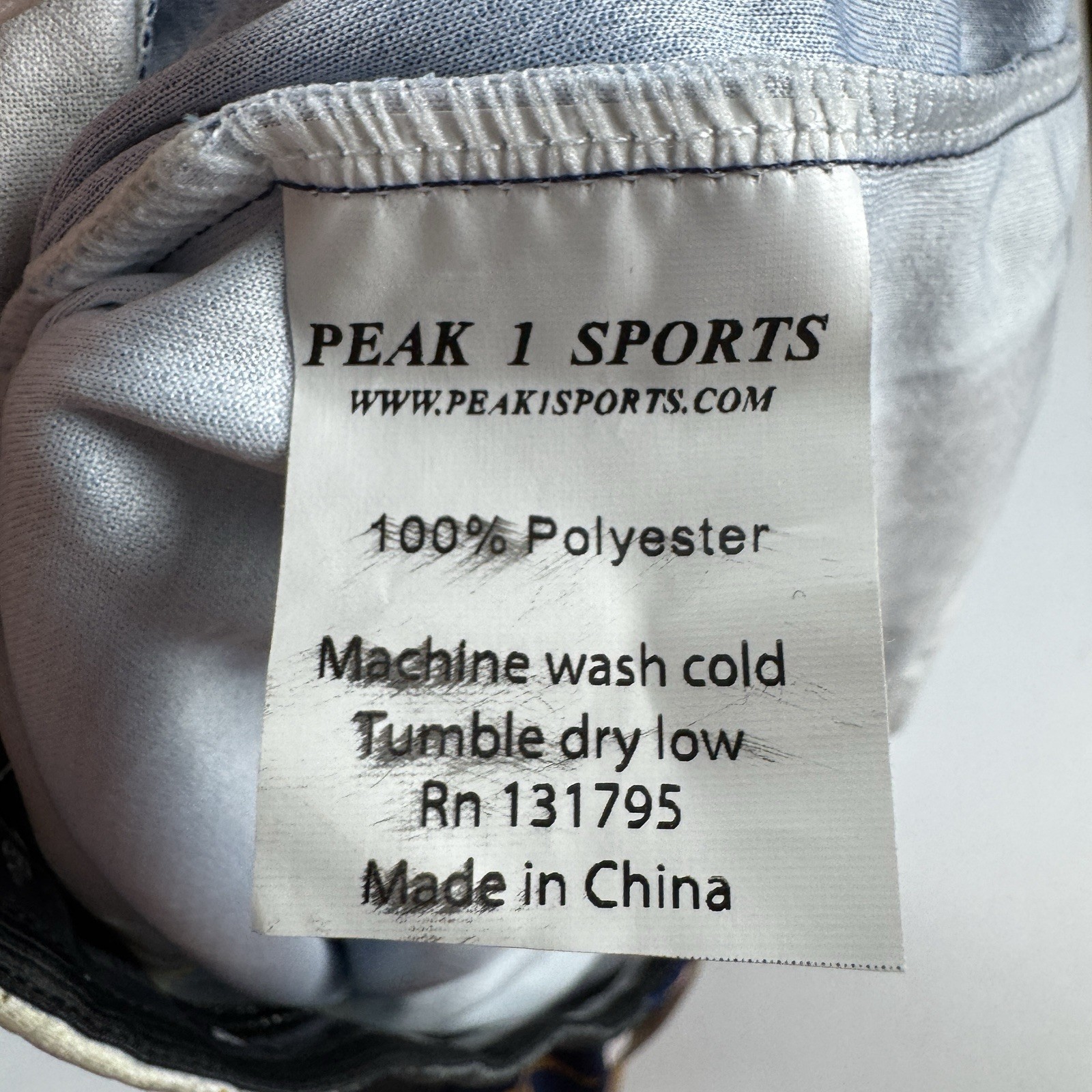 Peak 1 Sports Cycling Jersey Half Zip Unisex American Escape Bike Trek L Large