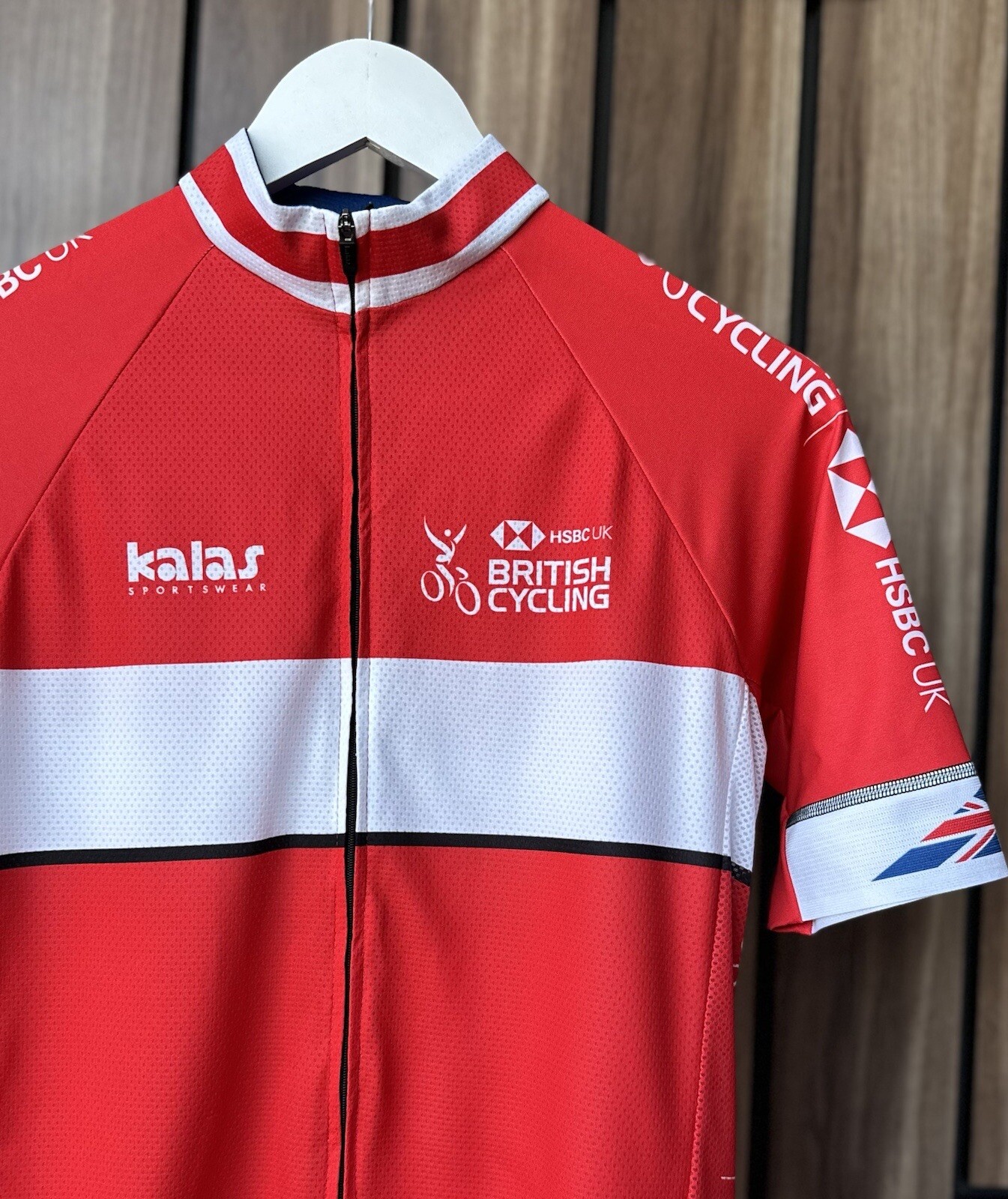 British Cycling Kalas United Kingdom Team Shirt Jersey Size 4