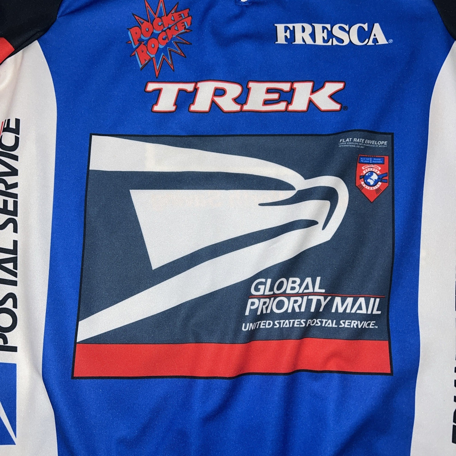 Ultima Bikewear Trek United States Postal Service USPS Cycling Jersey Size 6