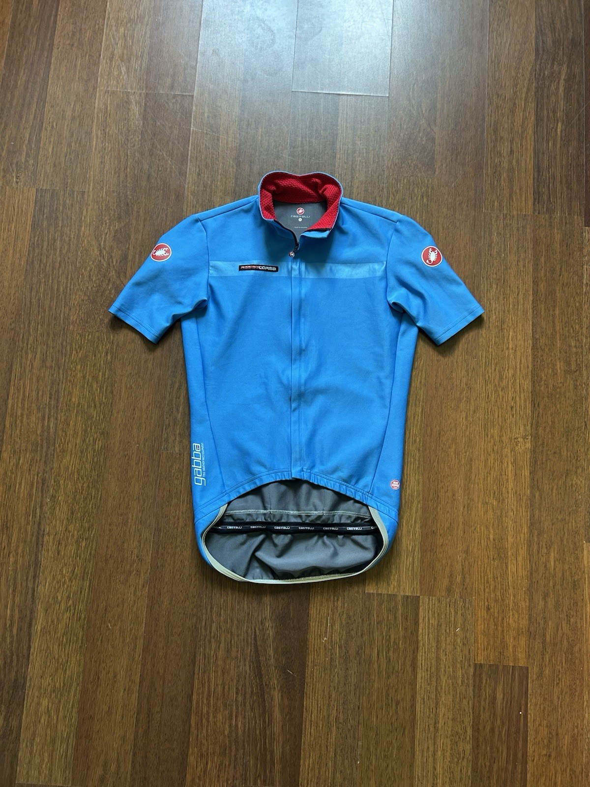 Castelli Running WindStopper Cycling Velo Jersey Polyester Shirt Men’s Size M